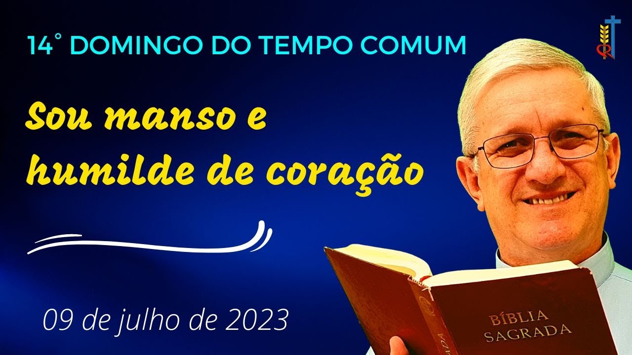 14° Domingo Do Tempo Comum - Jesus Manso E Humilde De Coração - Pe ...